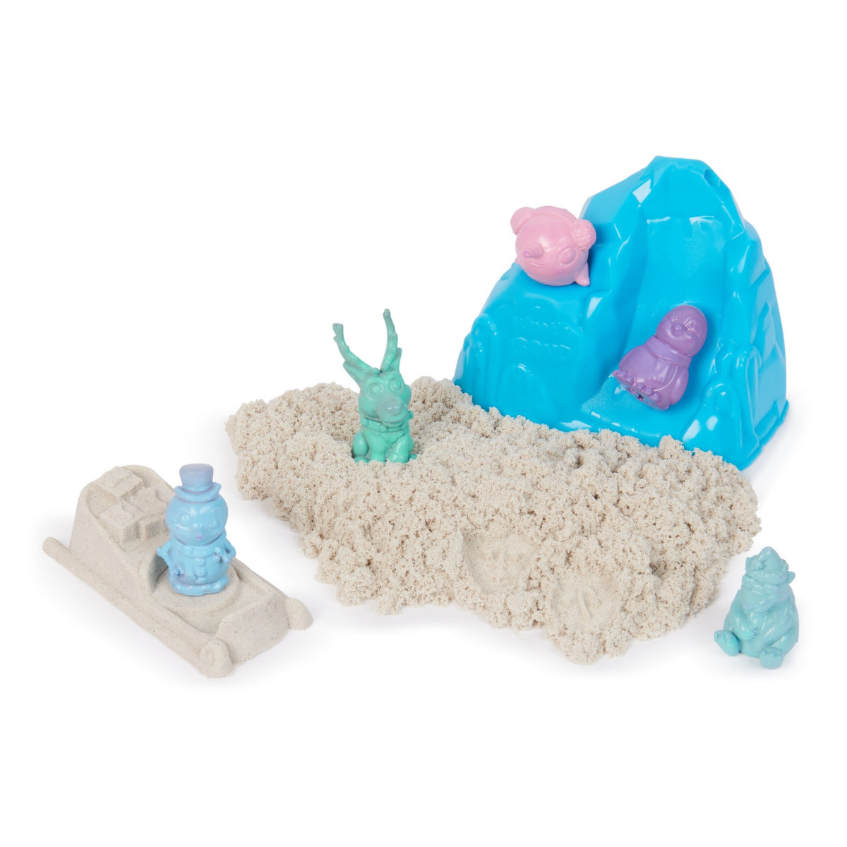 Buy Kinetic Sand Snowy Surprise Toy | Yallatoys.com