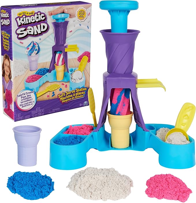 Buy Kinetic Sand Soft Serve Station | Yallatoys.com