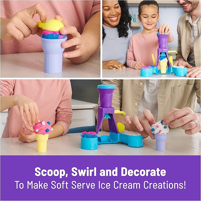 Buy Kinetic Sand Soft Serve Station | Yallatoys.com