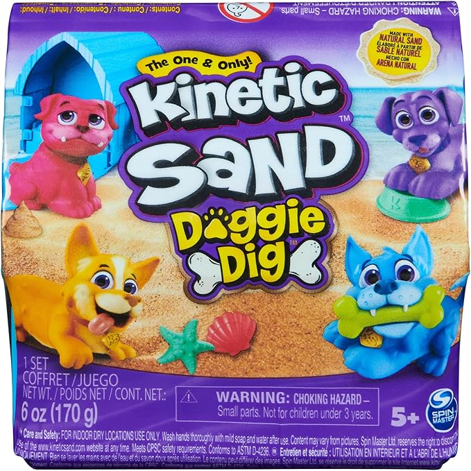 Buy Kinetic Sand Doggie Dig (Sold Separately Subject To Availability) | Yallatoys.com