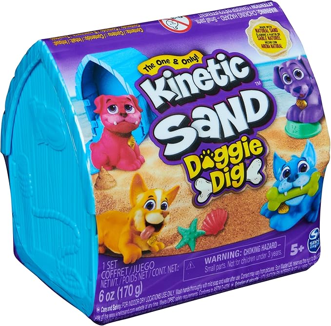 Buy Kinetic Sand Doggie Dig (Sold Separately Subject To Availability) | Yallatoys.com