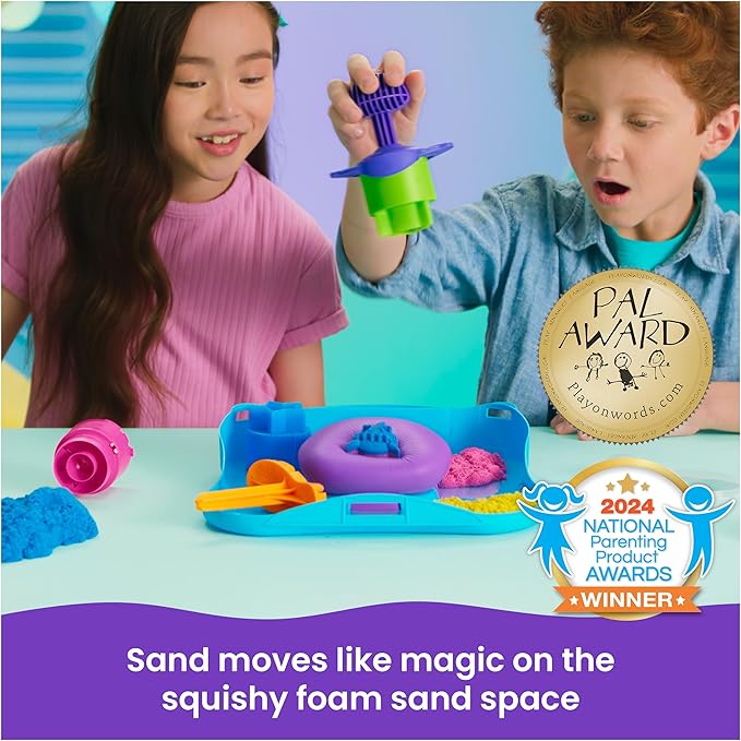 Buy Kinetic Sand SquishMotion Playset with 1lb Pink | Yallatoys.com