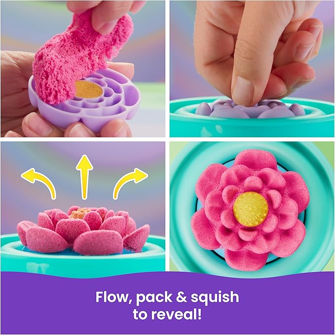 Buy Kinetic Sand SquishBlossom Blooming Flower | Yallatoys.com