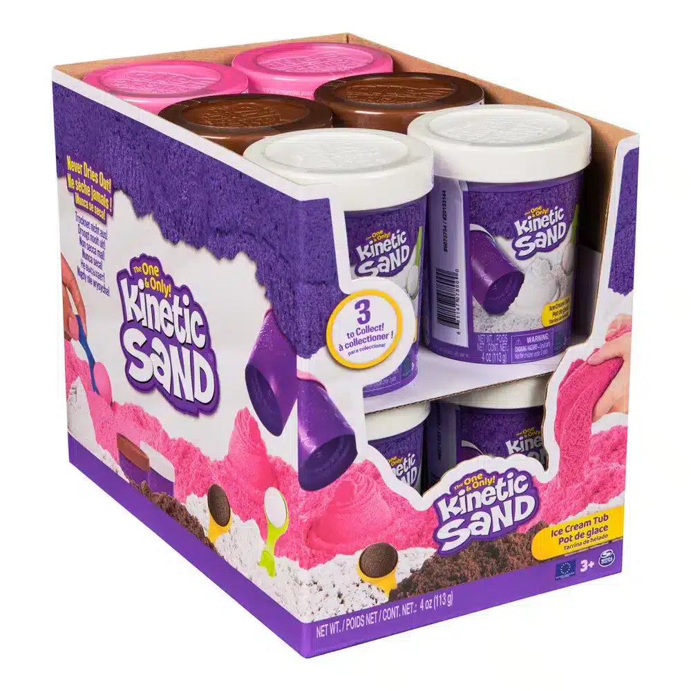 Buy Kinetic Sand Ice Cream Tub Assorted (Sold Separately Subjected to Availabilty) | Yallatoys.com
