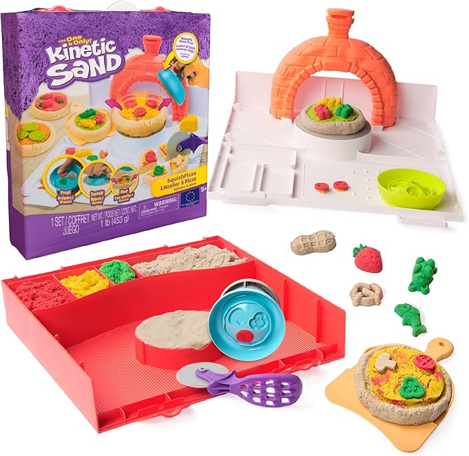 Buy Kinetic Sand SquishPizza | Yallatoys.com