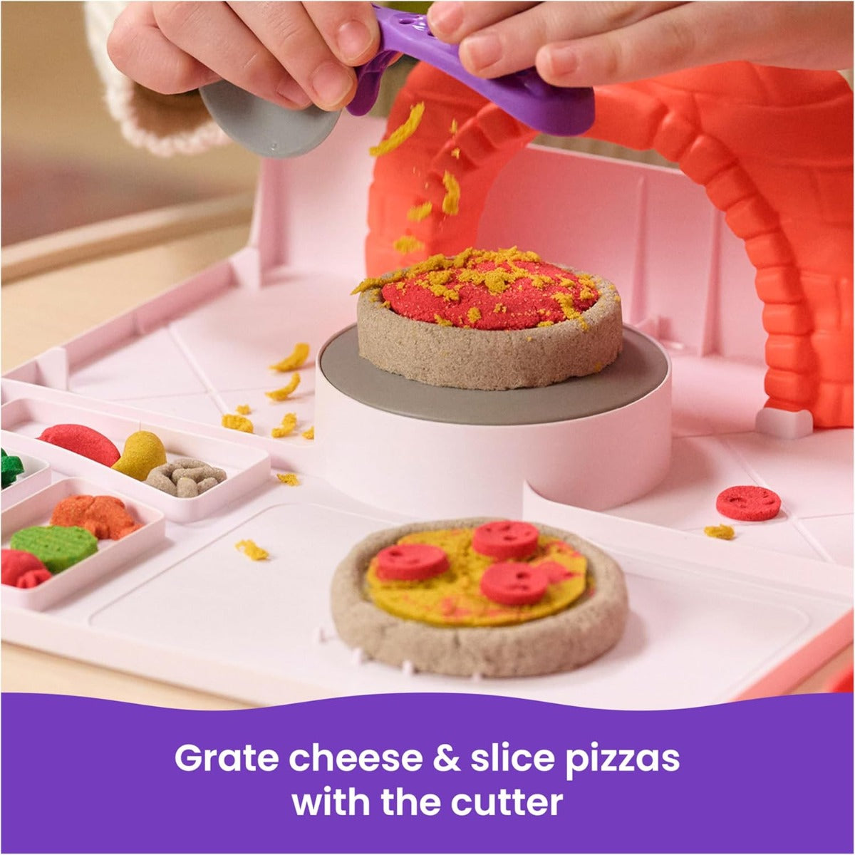 Buy Kinetic Sand SquishPizza | Yallatoys.com