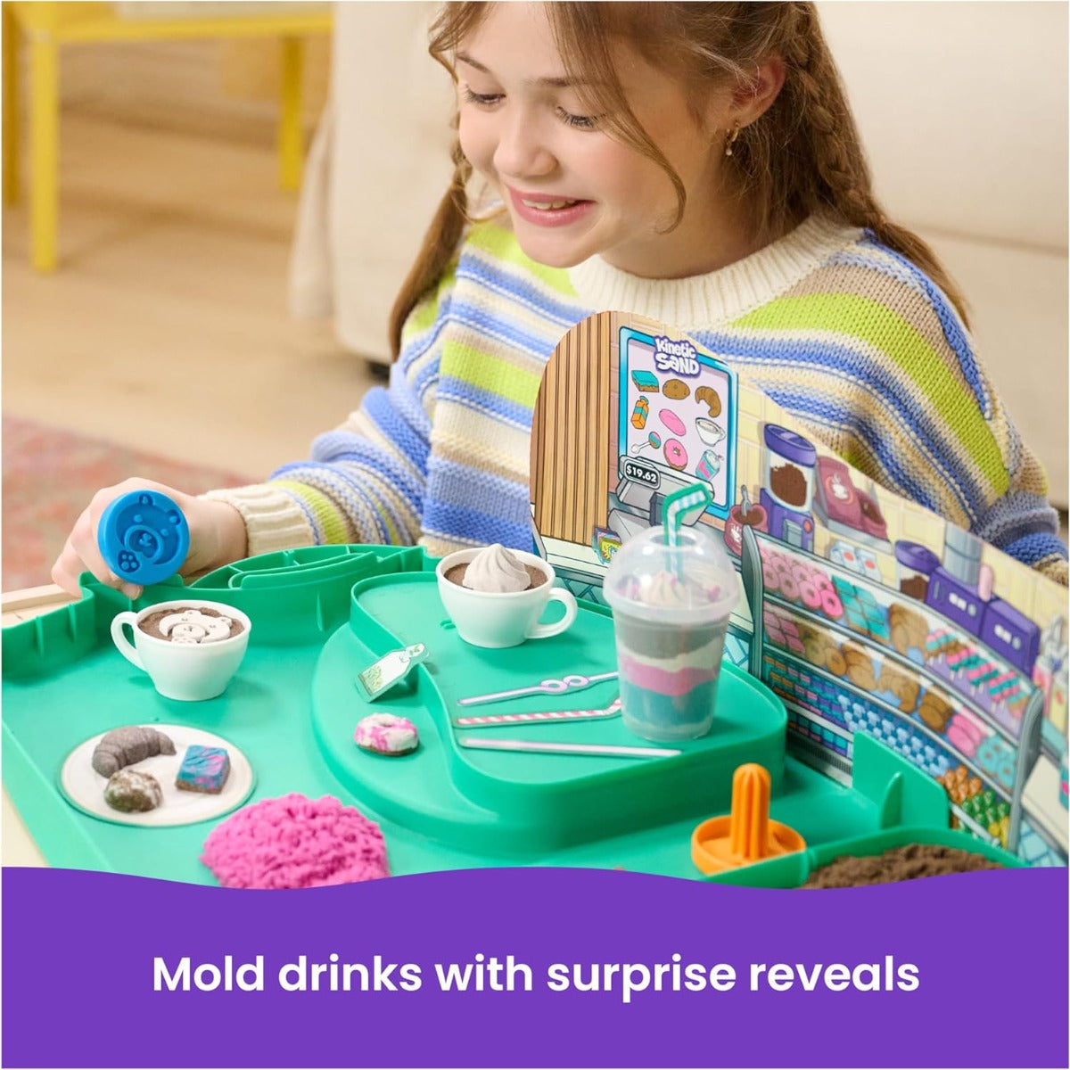 Buy Kinetic Sand Cafe Shop | Yallatoys.com