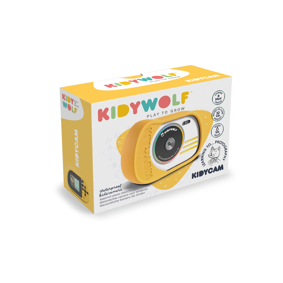 Buy Kidywolf Kidycam Camera Yellow | Yallatoys.com