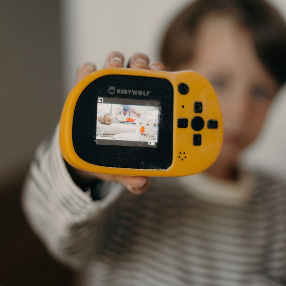 Buy Kidywolf Kidycam Camera Yellow | Yallatoys.com