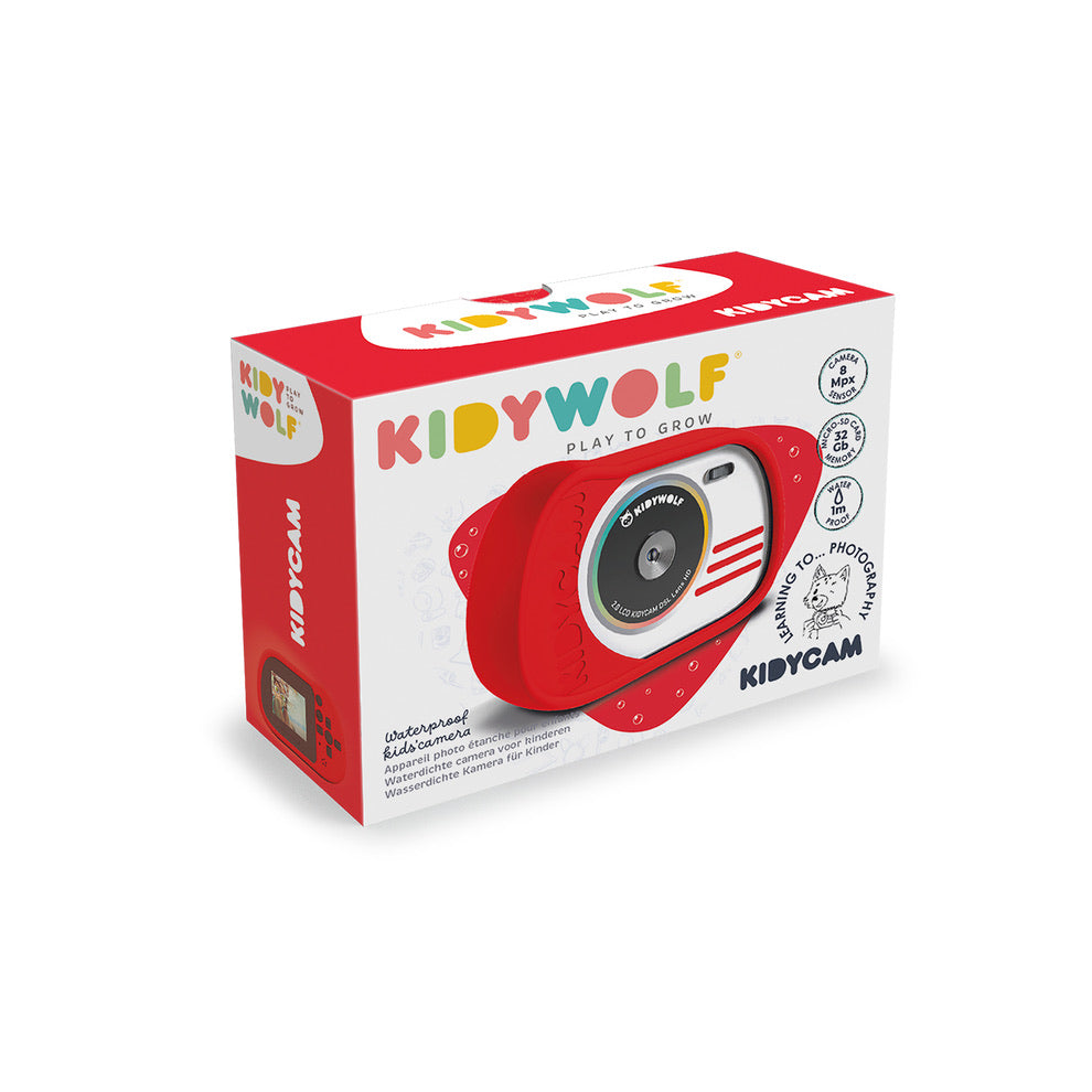 Buy Kidywolf Kidycam Camera Red | Yallatoys.com