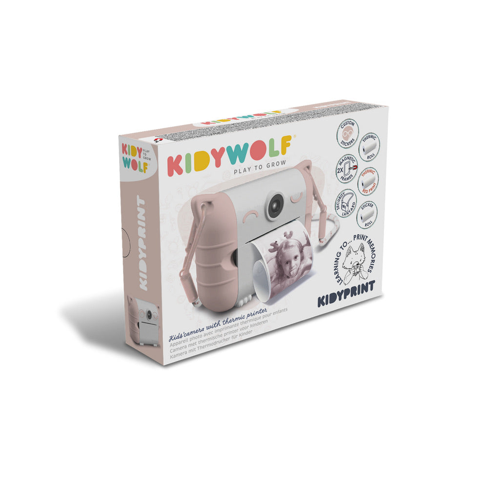 Buy Kidywolf Kidyprint Thermal Printing Camera Pink | Yallatoys.com
