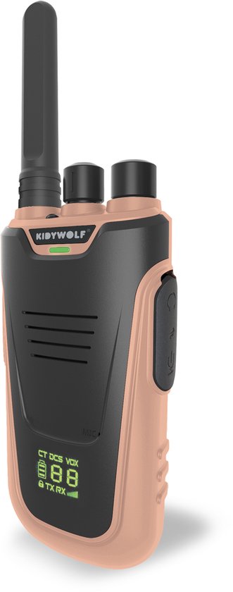 Buy Kidywolf Kidytalk Walkie Talkies Nude Or Cyan 2 pieces  | Yallatoys.com
