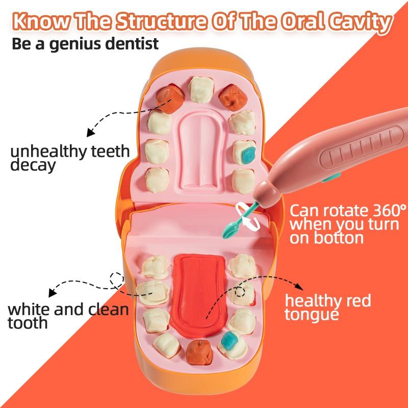 Buy Kidewan 2in1 Orthodontic and Role Play Dental Office Toy Set | Yallatoys.com