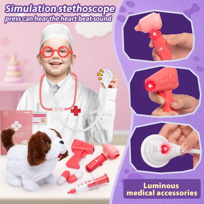 Buy Kidewan Electric Plush Saint Bernard Care Kit 22pcs | Yallatoys.com