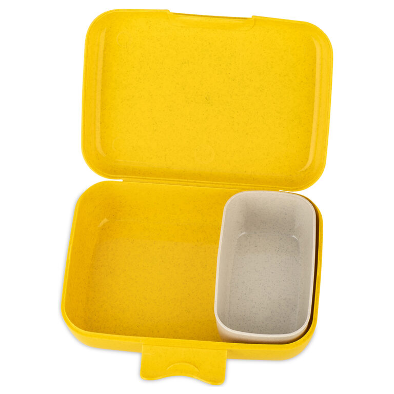 Buy Koziol Candy L Africa Lunch Box With Separation Bowl Yellow | Yallatoys.com