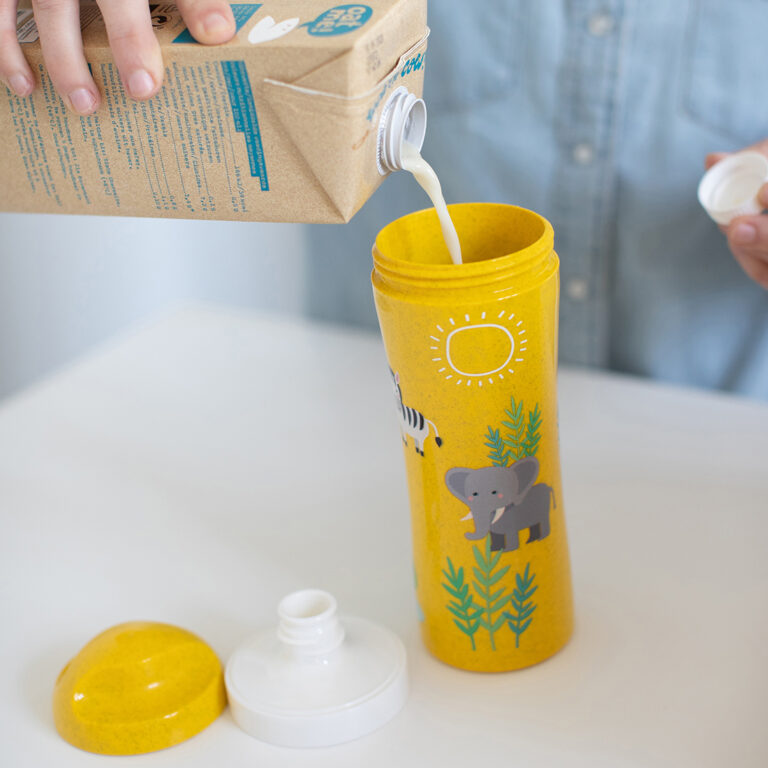 Buy Koziol Oase Africa Drinking Bottle Organic Yellow 425ml | Yallatoys.com