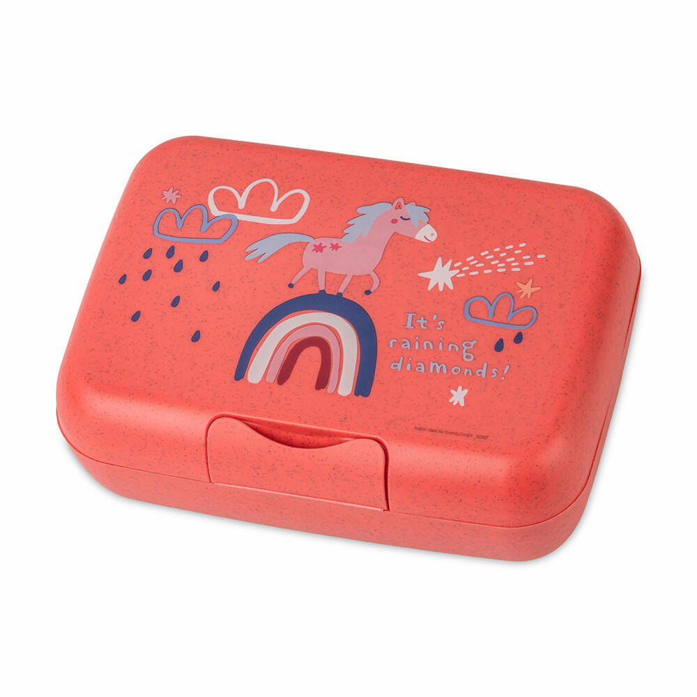 Buy Koziol Lunch Box Candy L Dreams With Divider Plastic Red | Yallatoys.com