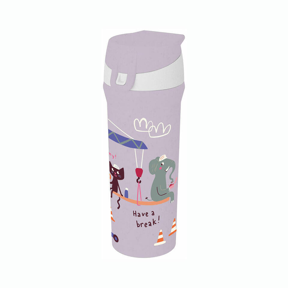 Buy Koziol Drinking Bottle Stan Truck Water Bottle Plastic Grey 500ml | Yallatoys.com