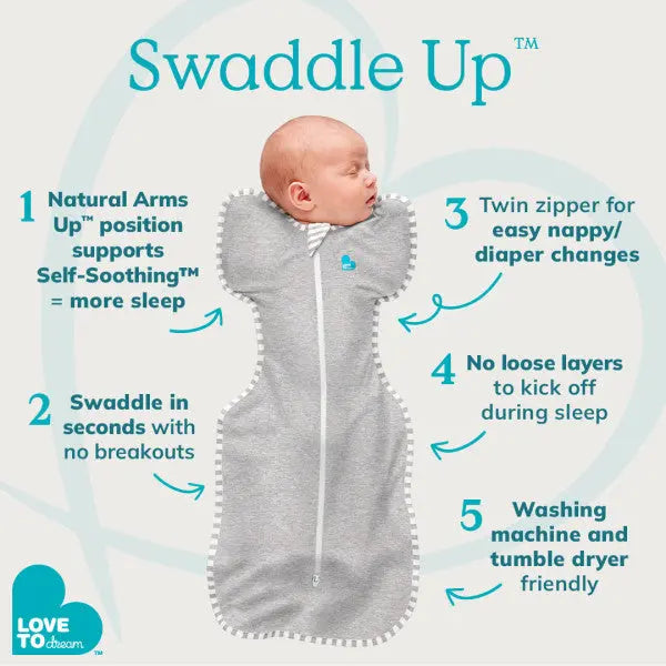 Love To Dream Swaddle UP Original Cloud Bunnies Love to Dream
