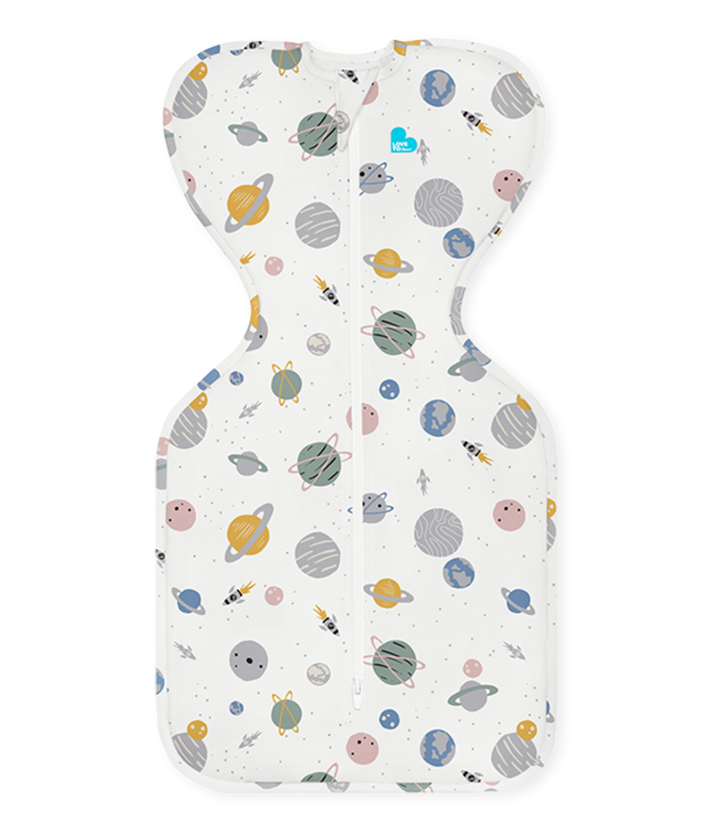 Love To Dream Swaddle UP Designer Lite 0.2 tog, Planet NB 0-6 M Love to Dream Yallatoys