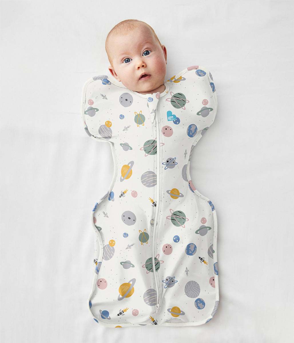 Love To Dream Swaddle UP Designer Lite 0.2 tog, Planet NB 0-6 M Love to Dream Yallatoys