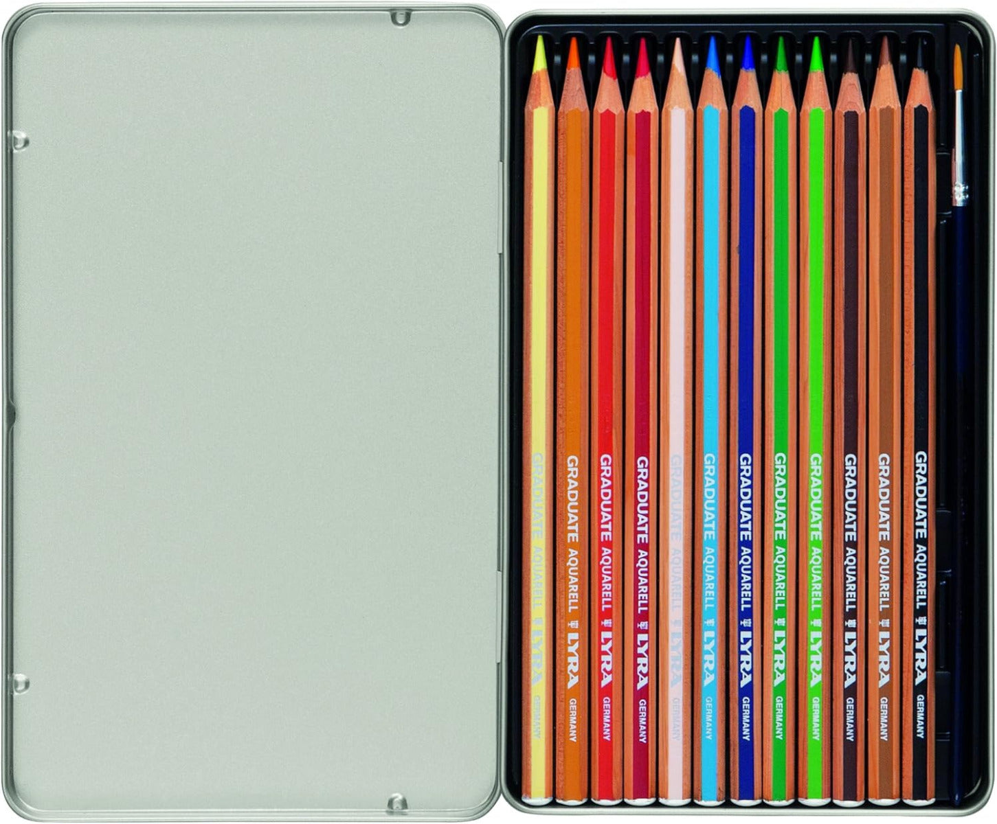 Buy Lyra Graduate Aquarell Pencil Tin Box Of 12 | Yallatoys.com