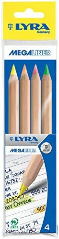 Buy Lyra Megaliner Highlighter Pencil Set Of 4 | Yallatoys.com