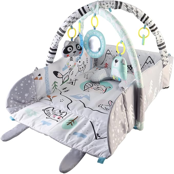 Little Angel 4 in 1 Foldable and Convertible Baby Play Gym Little Angel Yallatoys