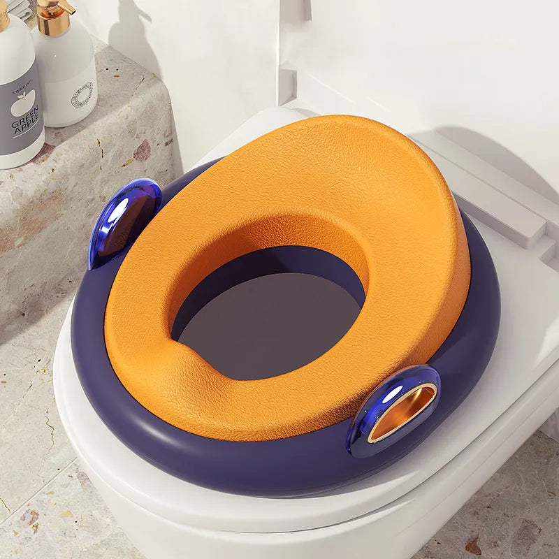 Little Angel Baby Toilet Training Seat Blue-Orange Little Angel Yallatoys
