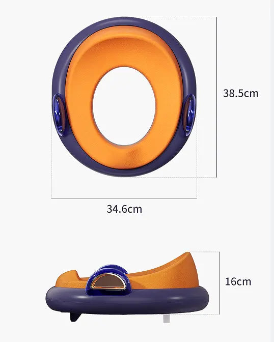 Little Angel Baby Toilet Training Seat Blue-Orange Little Angel Yallatoys