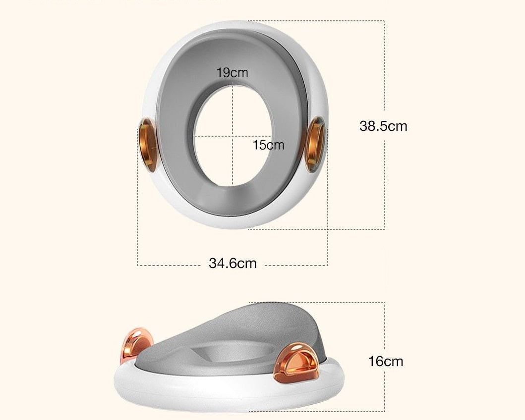 Little Angel Baby Toilet Training Seat Grey Little Angel Yallatoys