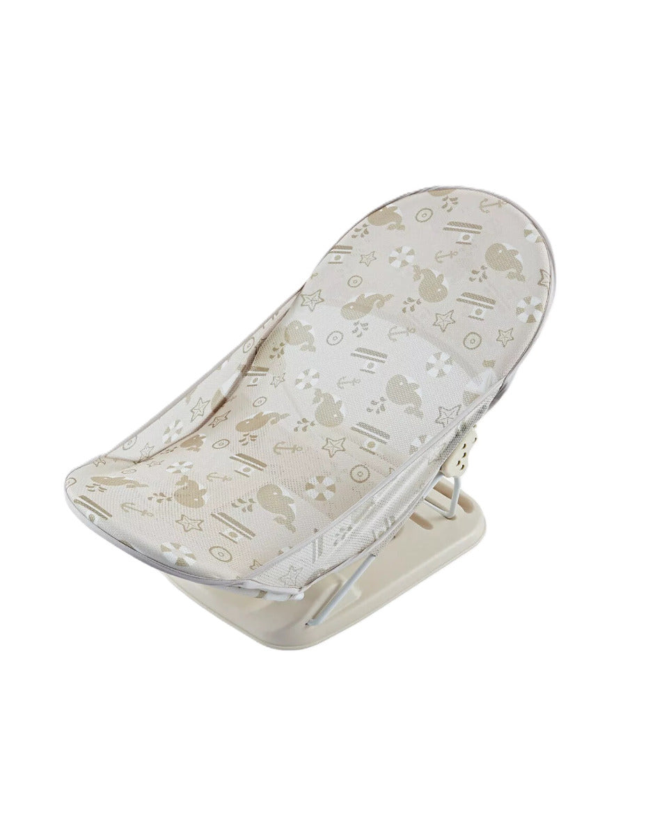 Little Angel Foldable & Adjustable Baby Bather Cream Little Angel Yallatoys