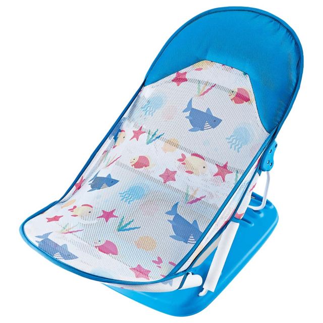 Little Angel Baby Bather Bath Booster Blue Little Angel Yallatoys