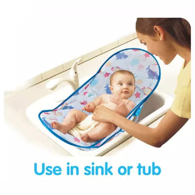 Little Angel Baby Bather Bath Booster Blue Little Angel Yallatoys