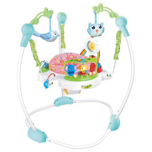 Little Angel Baby Musical Friends Jumperoo Pink Little Angel Yallatoys