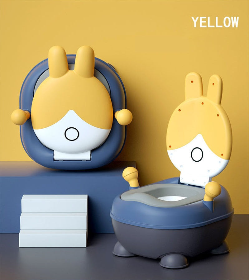 Little Angel Baby Rabbit Potty Yellow Little Angel Yallatoys