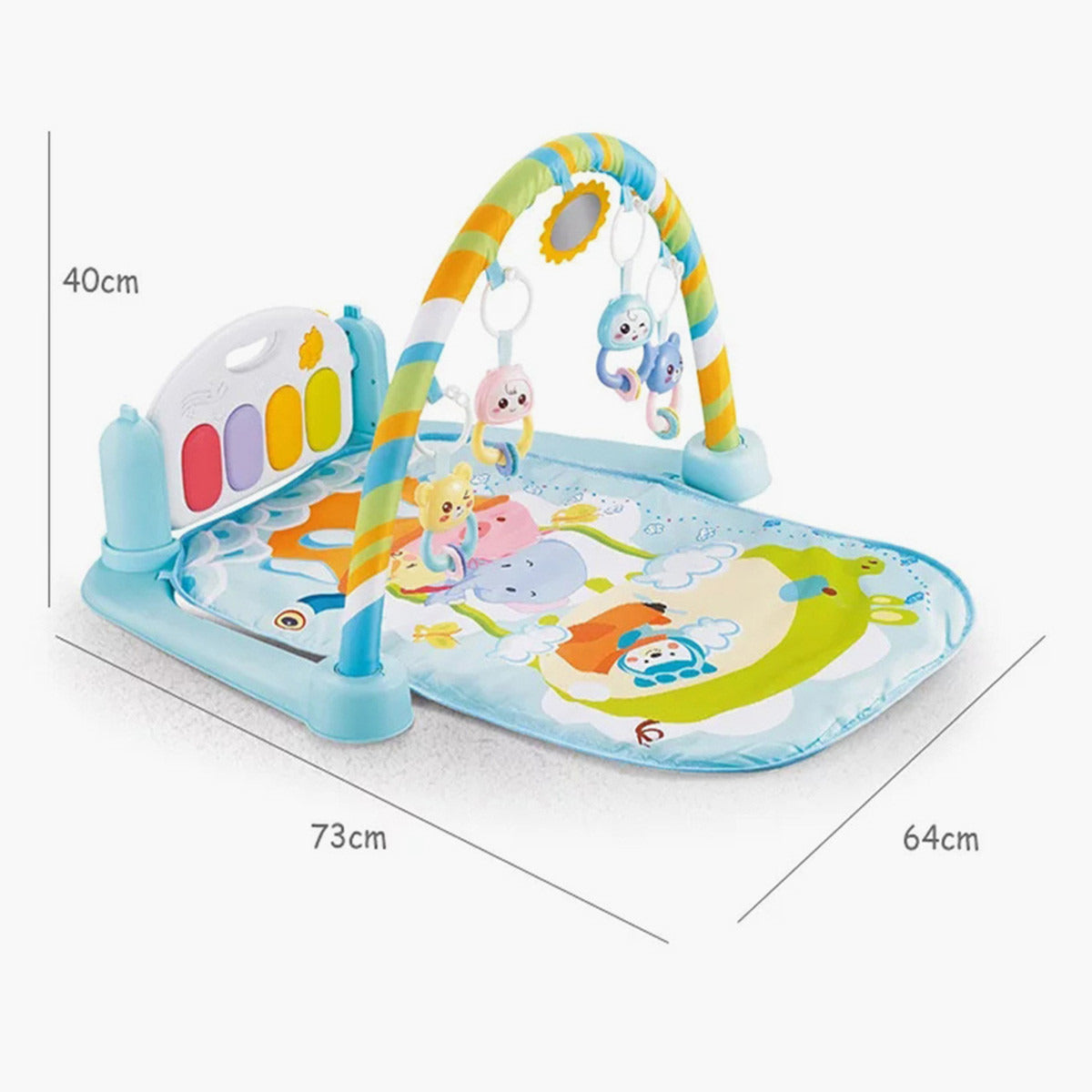 Little ANgel Play Gym Blue Little Angel Yallatoys