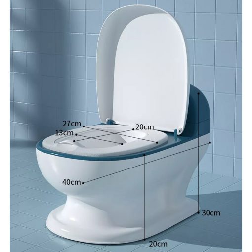 Little Angel Baby Potty Training White-Blue Little Angel Yallatoys