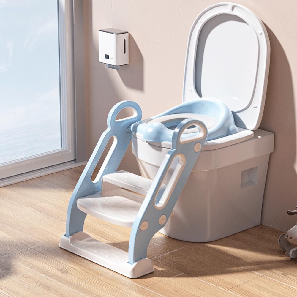 Little Angel Potty Training Step Potty Blue Little Angel Yallatoys