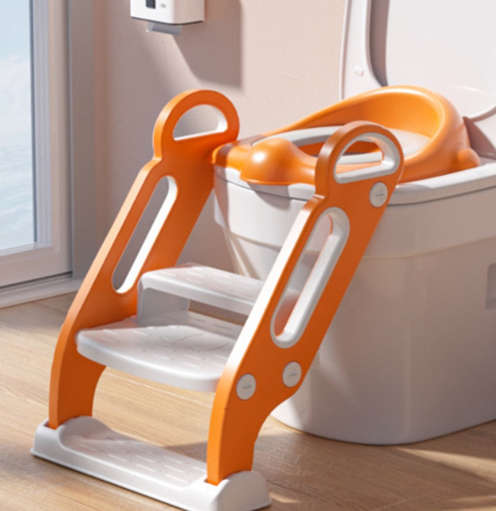Little Angel Potty Training Step Potty Orange Little Angel Yallatoys
