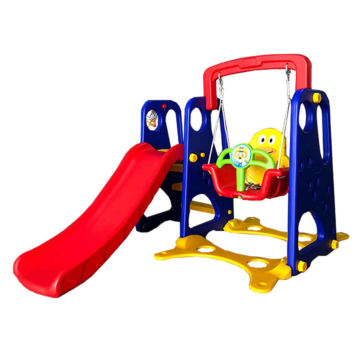 Buy Little Angel Kids Slide And Swing Red | Yallatoys.com