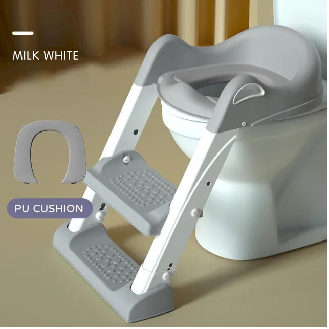 Little Angel Potty Training Toilet Seat Grey-White Little Angel Yallatoys