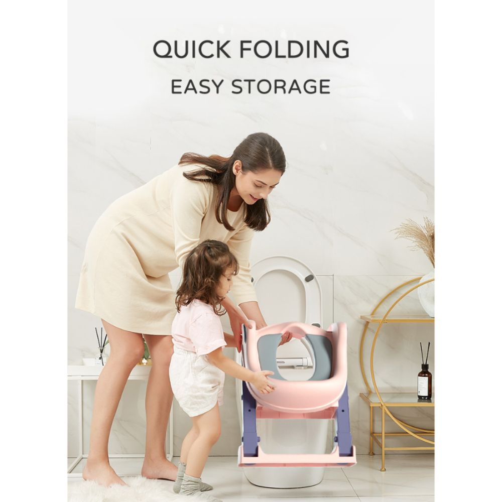 Little Angel Potty Training Toilet Seat Pink-Purple Little Angel Yallatoys
