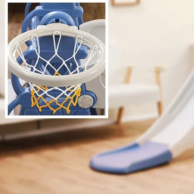 Buy Little Angel Kids Toys Slide and Swing Blue | Yallatoys.com