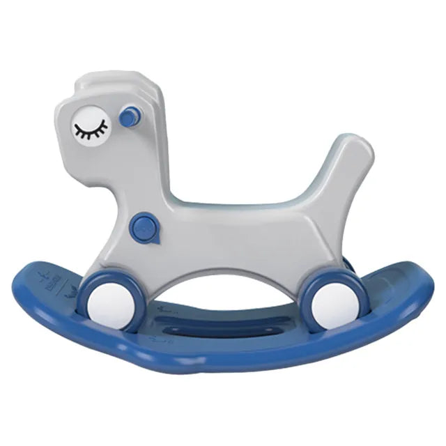 Buy Little Angel Kids Rocking Horse And Ride 2 In 1 Blue | Yallatoys.com