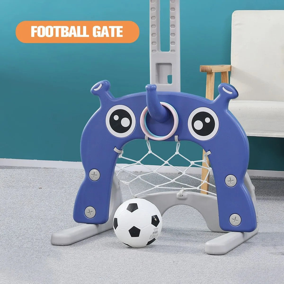 Buy Little Angel Kids Toys Football and Basketball Blue | Yallatoys.com