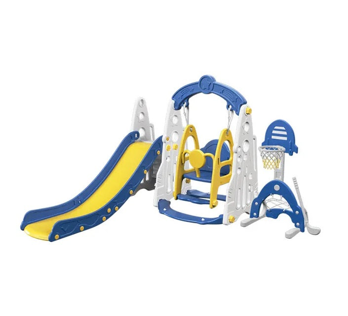 Buy Little Angel Slide & Swing Playset Blue | Yallatoys.com