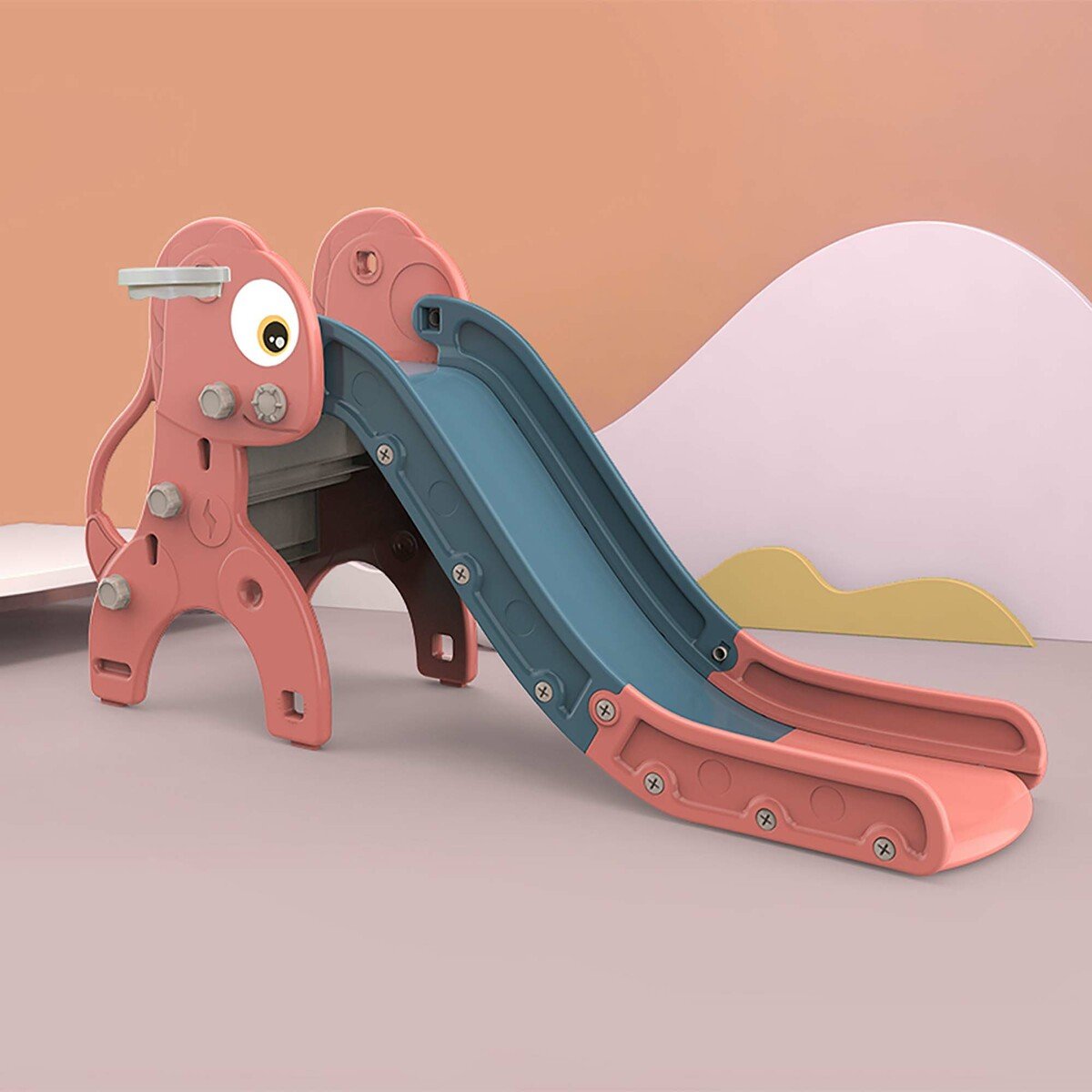 Buy Little Angel Kids Toys Animal Slide Pink | Yallatoys.com