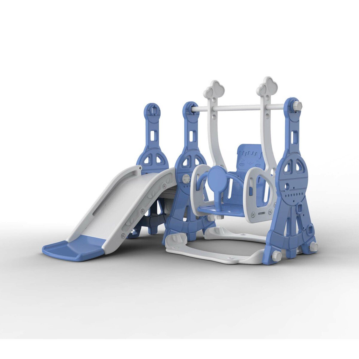 Buy Little Angel Kids Toys Slide and Swing Blue | Yallatoys.com