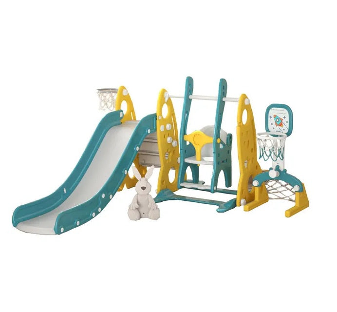Buy Little Angel Slide & Swing Playset Yellow | Yallatoys.com